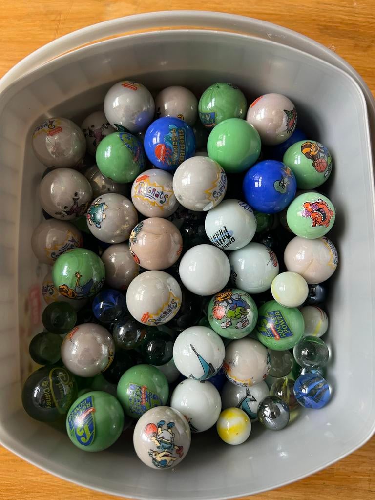 Vintage Knikkers Verzameling Disney Nickelodeon, Ophalen of Verzenden