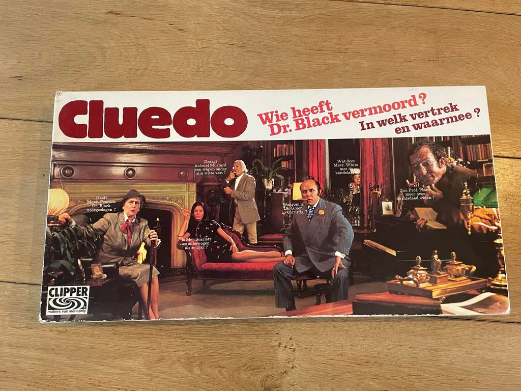 Cluedo, Vijf spelers of meer, Ophalen of Verzenden, Gebruikt