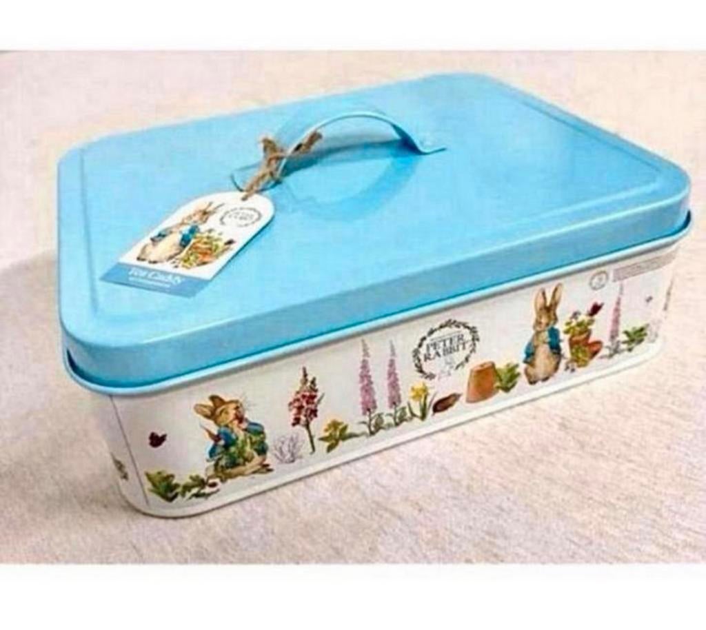 Peter Rabbit Classic Tea Caddy - Blikken theedoos thee-doos, Verzamelen, Blikken, Ophalen of Verzenden, Nieuw, Thee