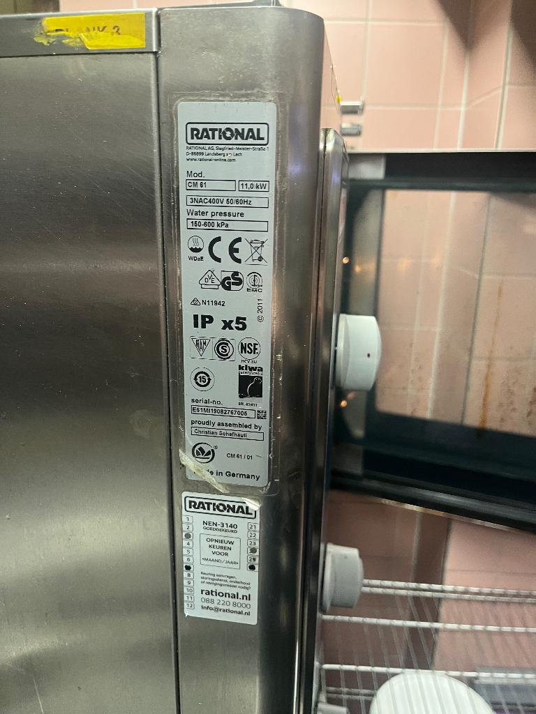 Rational combimaster oven, Zakelijke goederen, Horeca | Keukenapparatuur, Ophalen, Gebruikt, Ovens, Magnetrons en Steamers