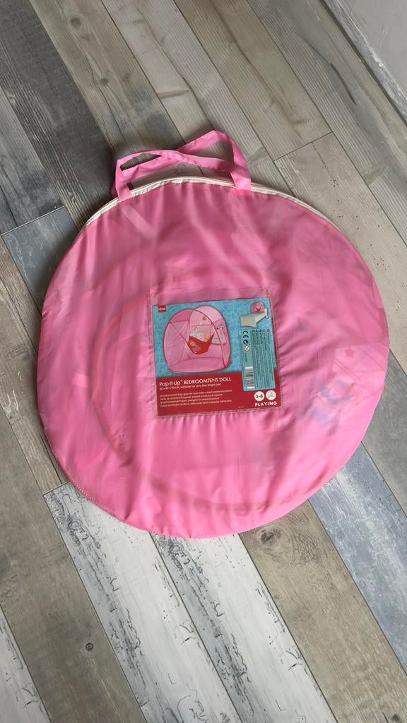 Hema pop it up bedroom tent doll. Nieuw, Ophalen of Verzenden, Nieuw