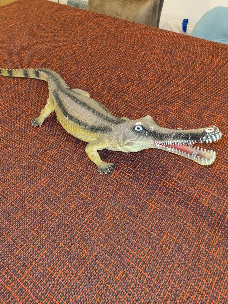 krokodil - speelgoed krokodil, Ophalen of Verzenden, Gebruikt