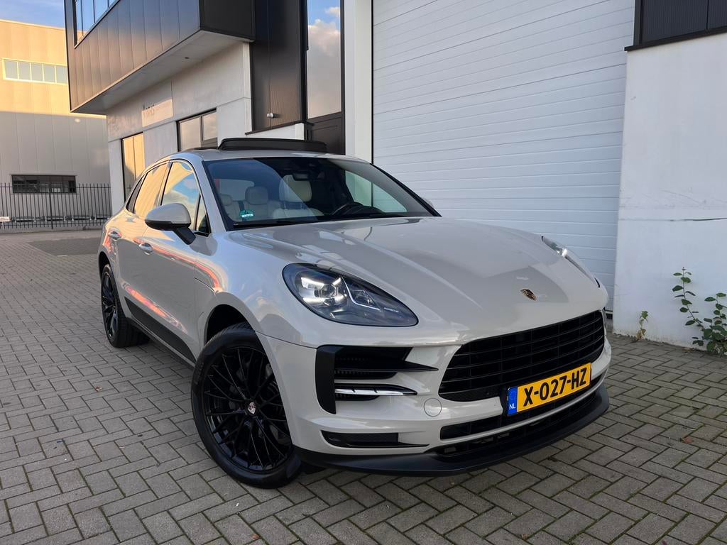Porsche Macan S 3.0 V6 Crayon Espresso/AgateGrey leder, Auto's, Porsche, Automaat, 2995 cc, 120 €/maand, Bedrijf