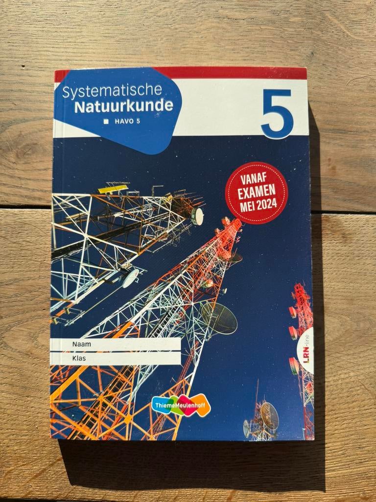 Systematische Natuurkunde - Havo 5, Boeken, Ophalen of Verzenden, Nieuw, HAVO, Natuurkunde