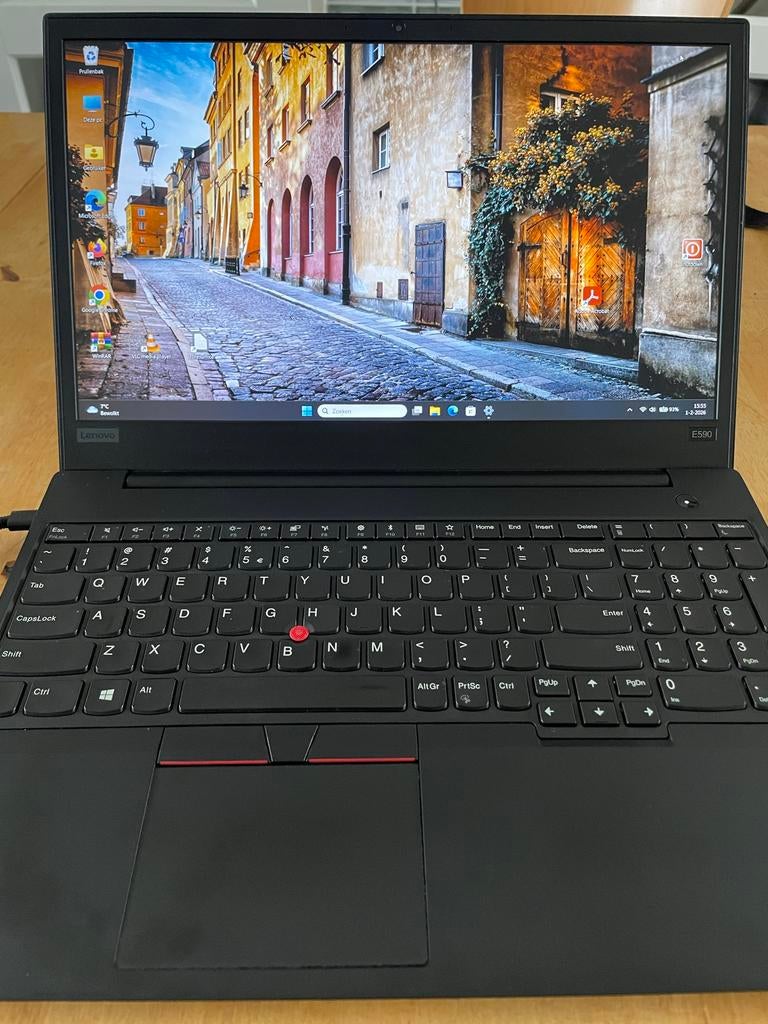 Lenovo ThinkPad E590 - i3, 8GB RAM, 256GB SSD, Gebruikt, Met videokaart, 2 tot 3 Ghz, 8 GB