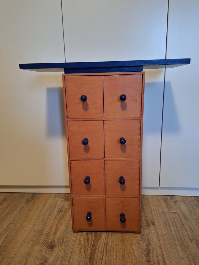 Ikea Moppe kastje -  opgepimpt!, Ophalen, Gebruikt, 5 laden of meer, Grenenhout