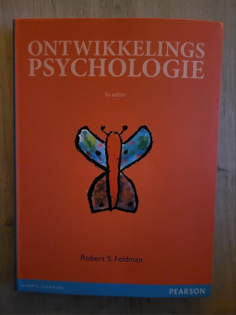 Ontwikkelingspsychologie - Robert S. Feldman, Boeken, Studieboeken en Cursussen, Ophalen, Robert S. Feldman, HBO, Zo goed als nieuw