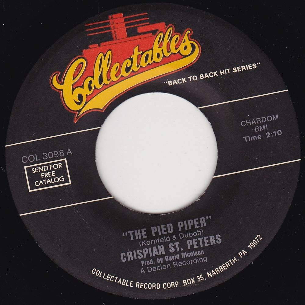 Crispian St Peters - The Pied Piper 7", 7 inch, Single, Ophalen of Verzenden, Pop