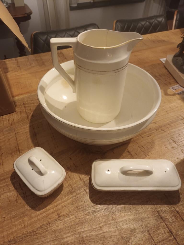 Antiek Lampetstel Chodziez - Vintage Charme, Ophalen