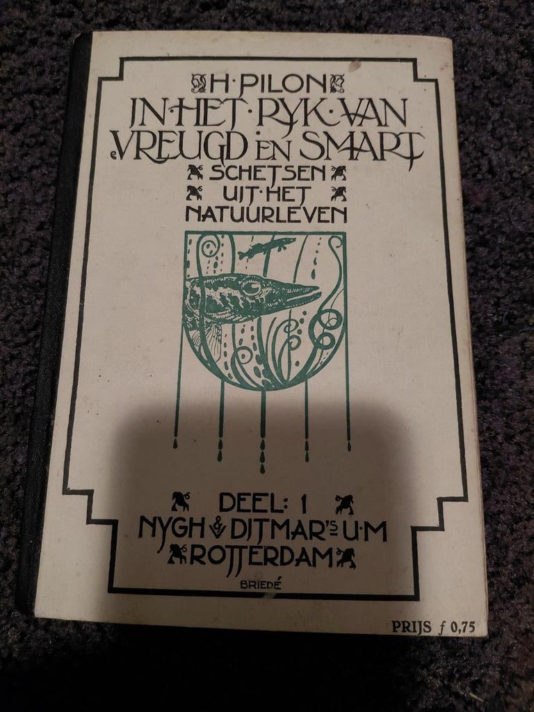 Boekje H. pilon, Antiek en Kunst, Ophalen of Verzenden