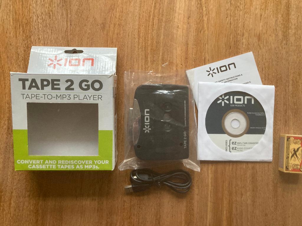 Ion Tape 2 Go oude cassettebandjes naar MP3 digitaliseren, Ophalen of Verzenden, Nieuw