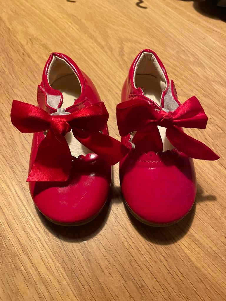 Rode Ballerina's maat 28 - Goede staat, Ophalen of Verzenden, Gebruikt, Meisje