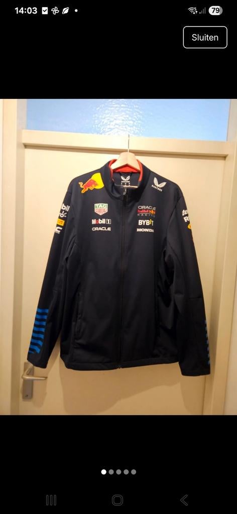 Red Bull Racing Jas - Maat xl, Maat 52/54 (L), Blauw, Ophalen of Verzenden, Zo goed als nieuw