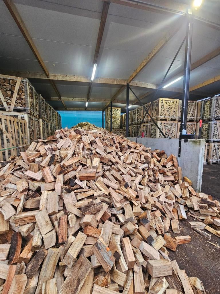 Windgedroogd haardhout 20%, Tuin en Terras, Haardhout, 6 m³ of meer, Ophalen of Verzenden