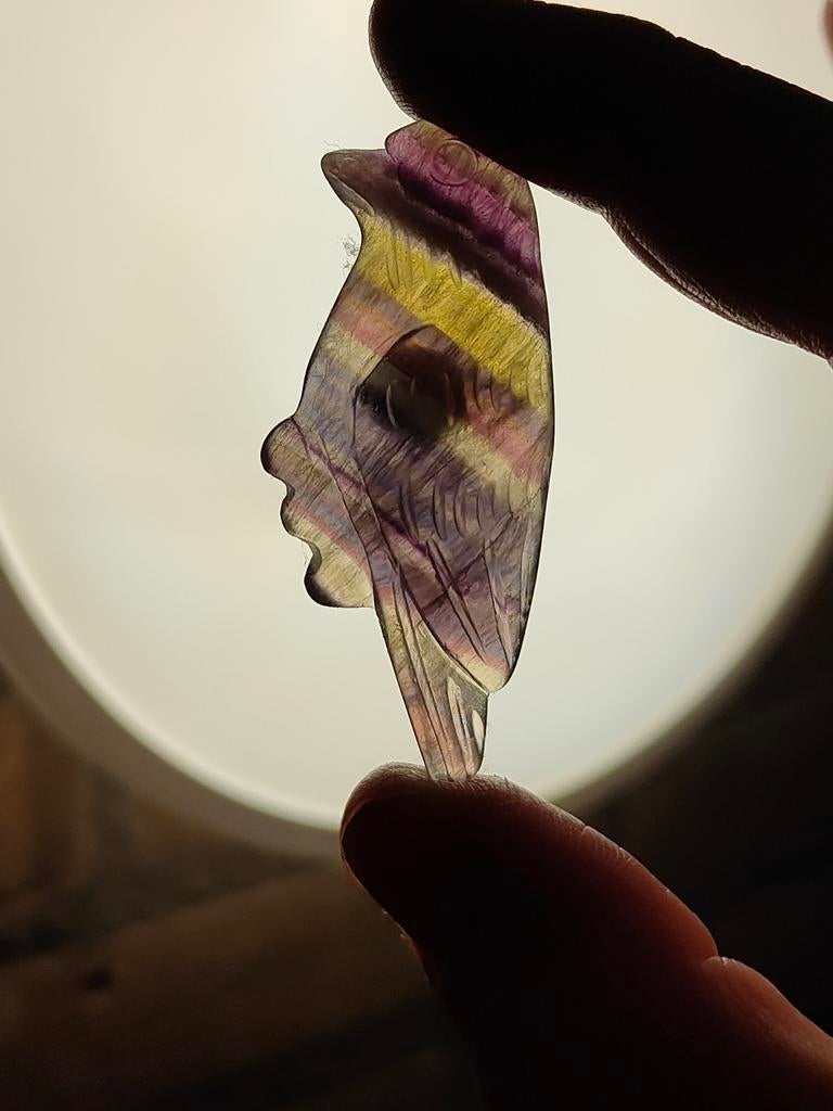 Fluoriet vogeltje, Verzamelen, Ophalen of Verzenden