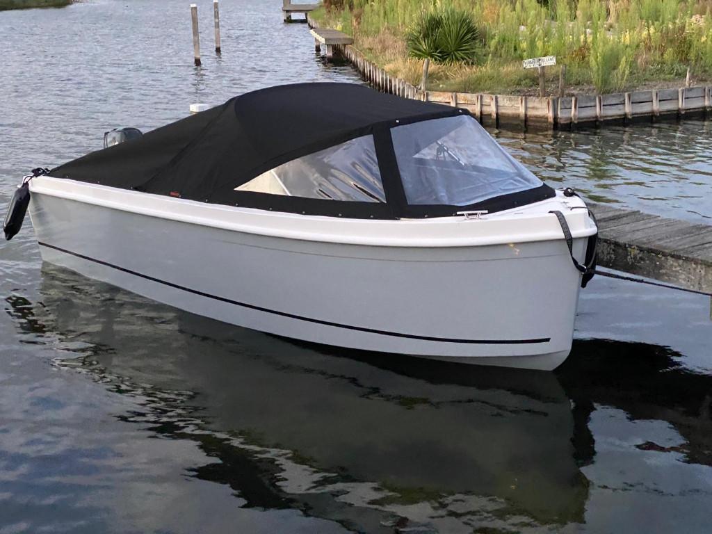 Mooie Namare 490 (4,9mtr) Sloep met U-zit 15PK Suzuki, Watersport en Boten, Ophalen, 10 tot 30 pk, Zo goed als nieuw, 3 tot 6 meter