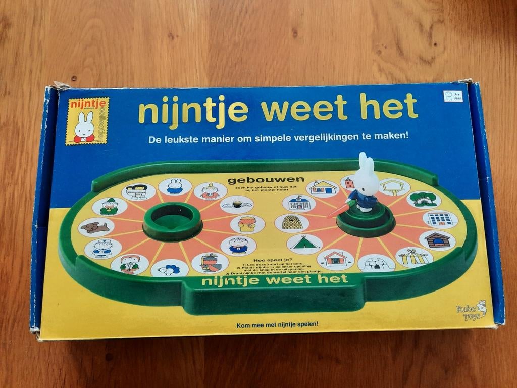 Nijntje Weet Het - Educatief Spel, Ophalen of Verzenden, Gebruikt