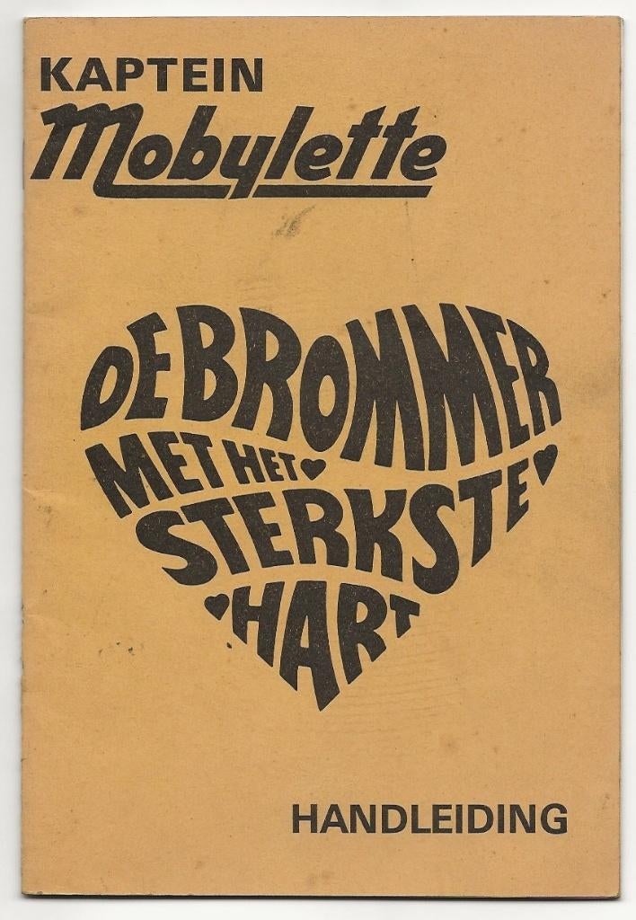 Kaptein Mobylette handleiding (6110z), Verzenden, Zo goed als nieuw