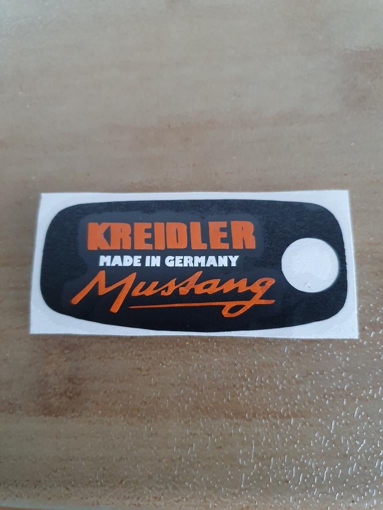 Kreidler sticker Mustang, Fietsen en Brommers, Ophalen of Verzenden, Nieuw, Overige typen