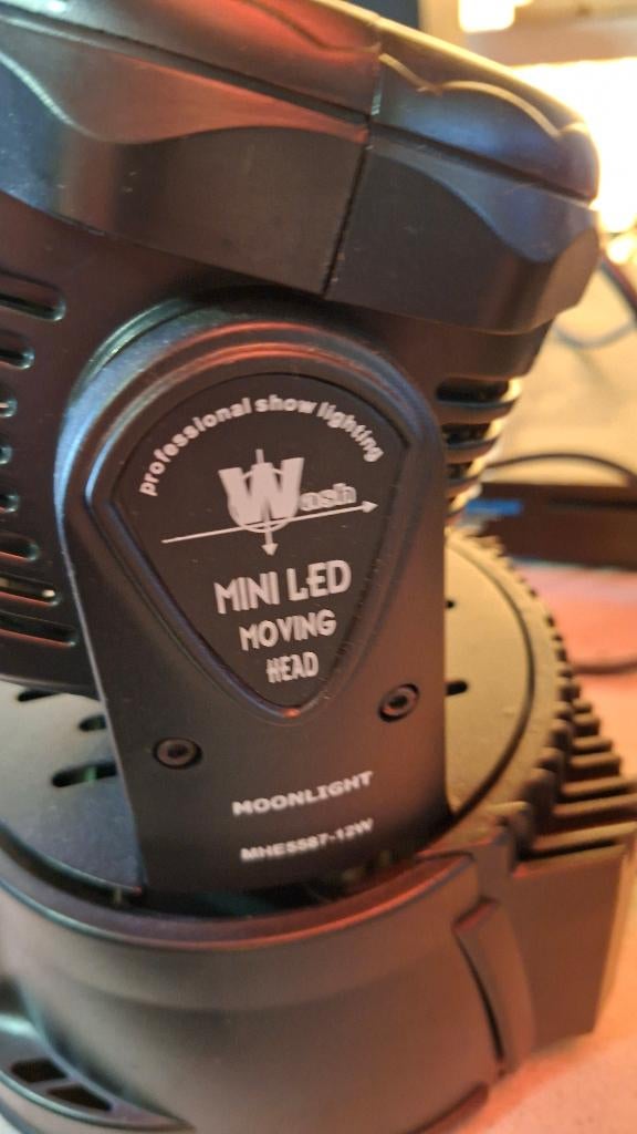 Moving heads 2 stuks, Muziek en Instrumenten, Licht en Laser, Ophalen, Gebruikt, Licht