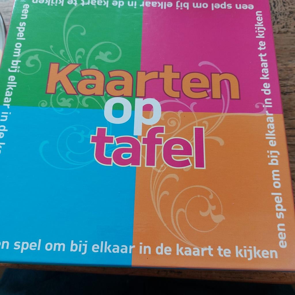 Kaarten op tafel - gespreksspel, Ophalen of Verzenden