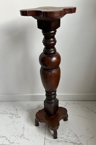 Antieke houten Zuil/pilaar, Ophalen of Verzenden, Gebruikt