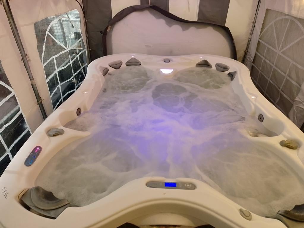 XL 3meter spa Dimension Ultralife Spa Jacuzzi  - 7 Persoons, Ophalen of Verzenden, Gebruikt, Afdekzeil, Vast
