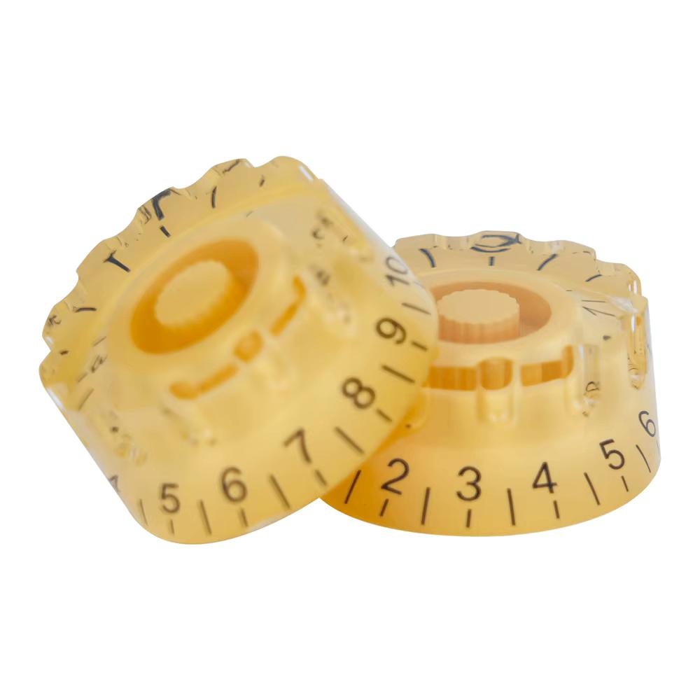 (4pcs) speed knobs knurled - aged beige, Moku Custom Guitars, Nieuw, 4613CB, Info@mokucustomguitars.com