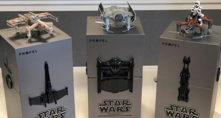 Star Wars Propel Drones - Nieuw in doos, Ophalen of Verzenden, Nieuw, Replica