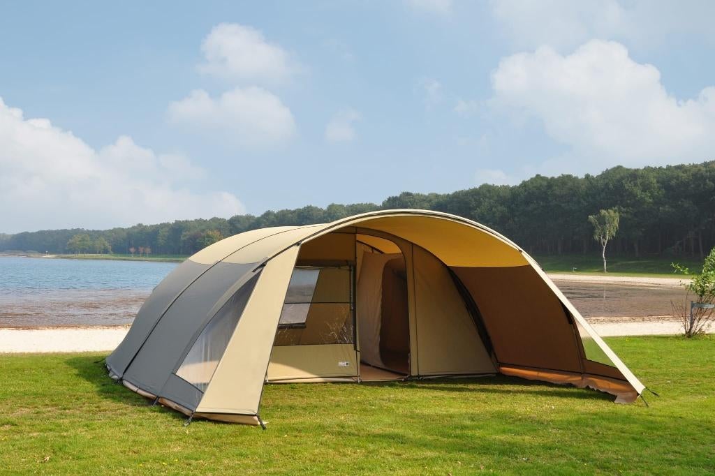 Falco tent steenarend, Caravans en Kamperen, Tenten, Ophalen, Gebruikt, Tot en met 4