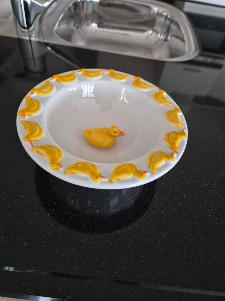 Kinderbordje met eendjes, 18cm, Huis en Inrichting, Ophalen of Verzenden