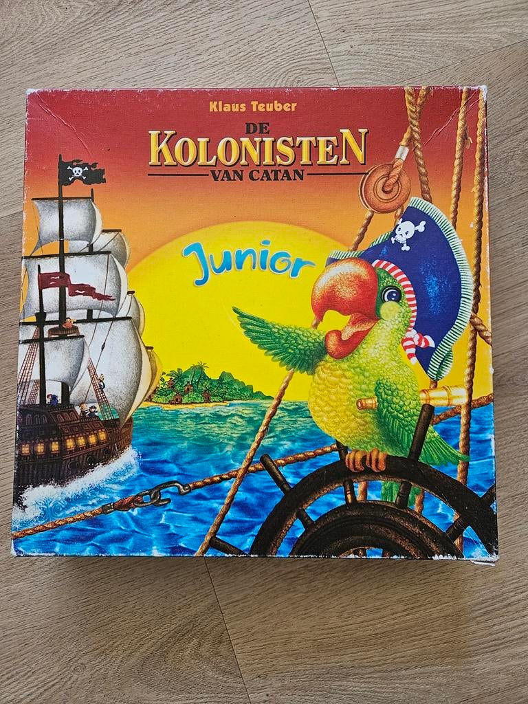 Kolonisten van Catan Junior - Spannend piratenavontuur!, Drie of vier spelers, Ophalen of Verzenden, Gebruikt, 999 Games