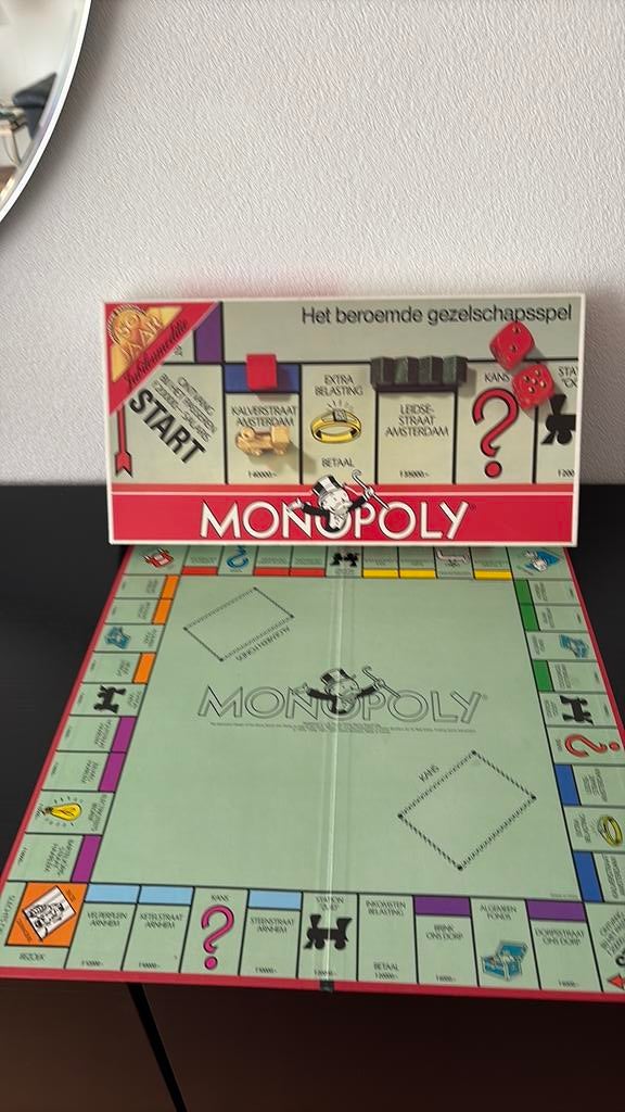 Monopoly 50 jaar jubileum editie, Vijf spelers of meer, Ophalen, Nieuw
