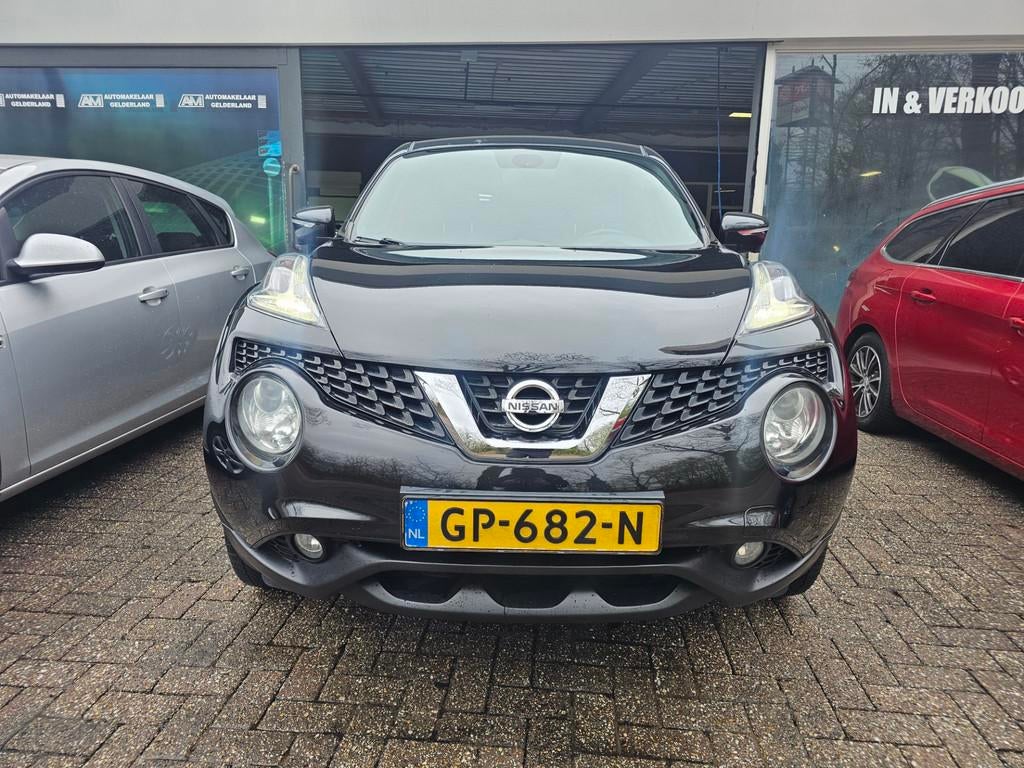 Nissan Juke 1.5 dCi S/S Tekna | 2E EIGENAAR | 12MND GARANTIE, Voorwielaandrijving, 4 cilinders, Zwart, Bedrijf