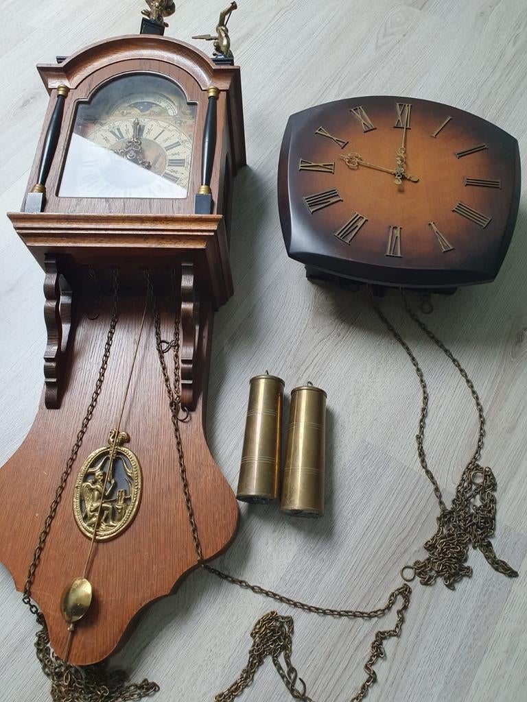 2 hang klokken, Antiek en Kunst, Antiek | Klokken, Ophalen of Verzenden