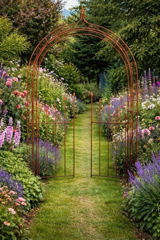 Rozenboog Lorenzo met deurtjes, Tuin en Terras, Ophalen of Verzenden, Nieuw