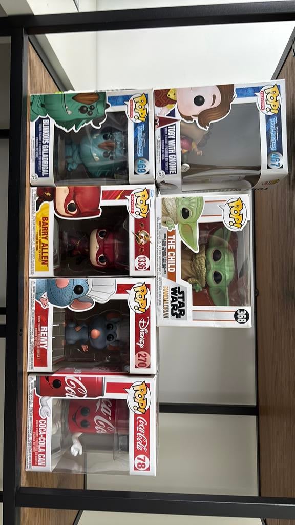 Funko pops, Ophalen, Zo goed als nieuw