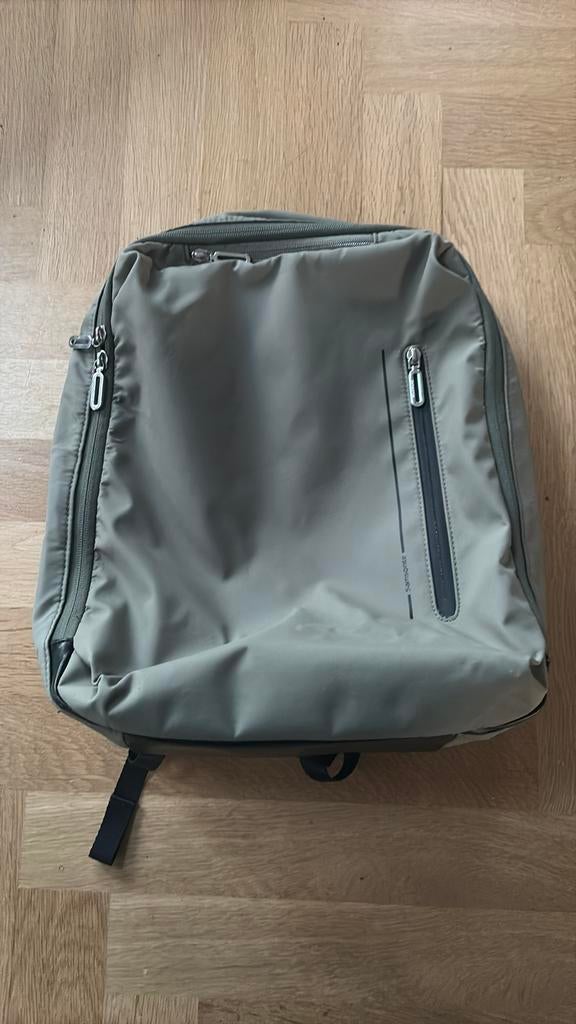 Samsonite tas rugtas rugzak groen zgan 40cm x 35 cm, Sieraden, Tassen en Uiterlijk, Tassen | Rugtassen, Ophalen of Verzenden, Zo goed als nieuw