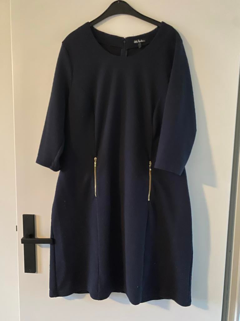 Ulla Popken jurk maat 46, Kleding | Dames, Blauw, Maat 46/48 (XL) of groter, Ophalen of Verzenden, Knielengte