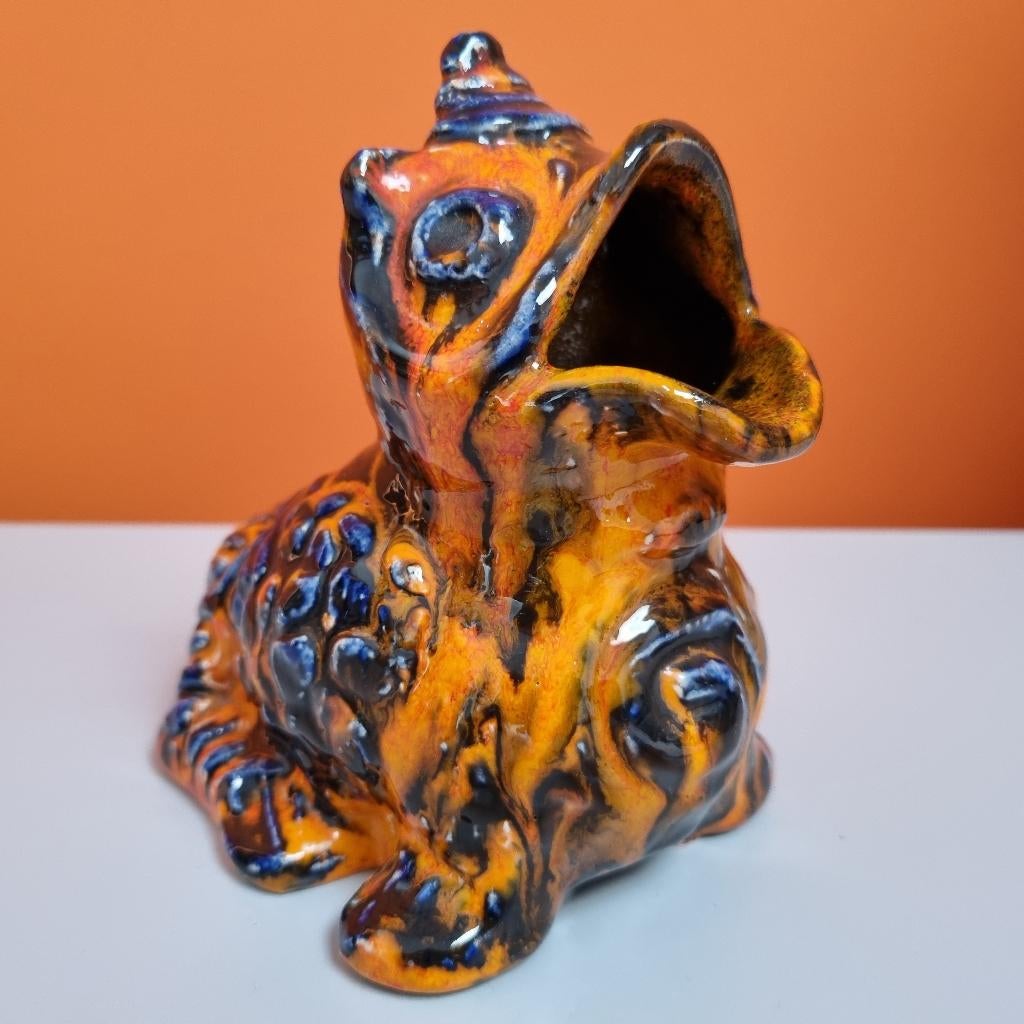 vintage fat lava West Germany hond draakje kikker 1971, Ophalen of Verzenden