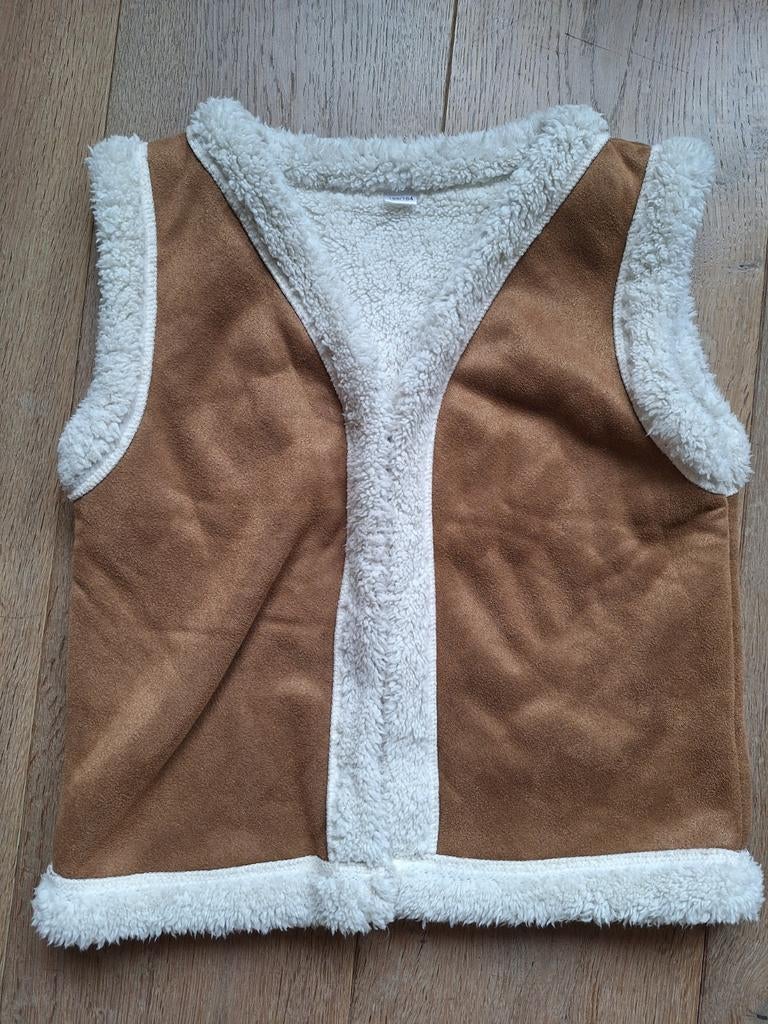 Zgan teddy gilletje mt 158-164, Kinderen en Baby's, Ophalen of Verzenden, Zo goed als nieuw, Meisje, Jas