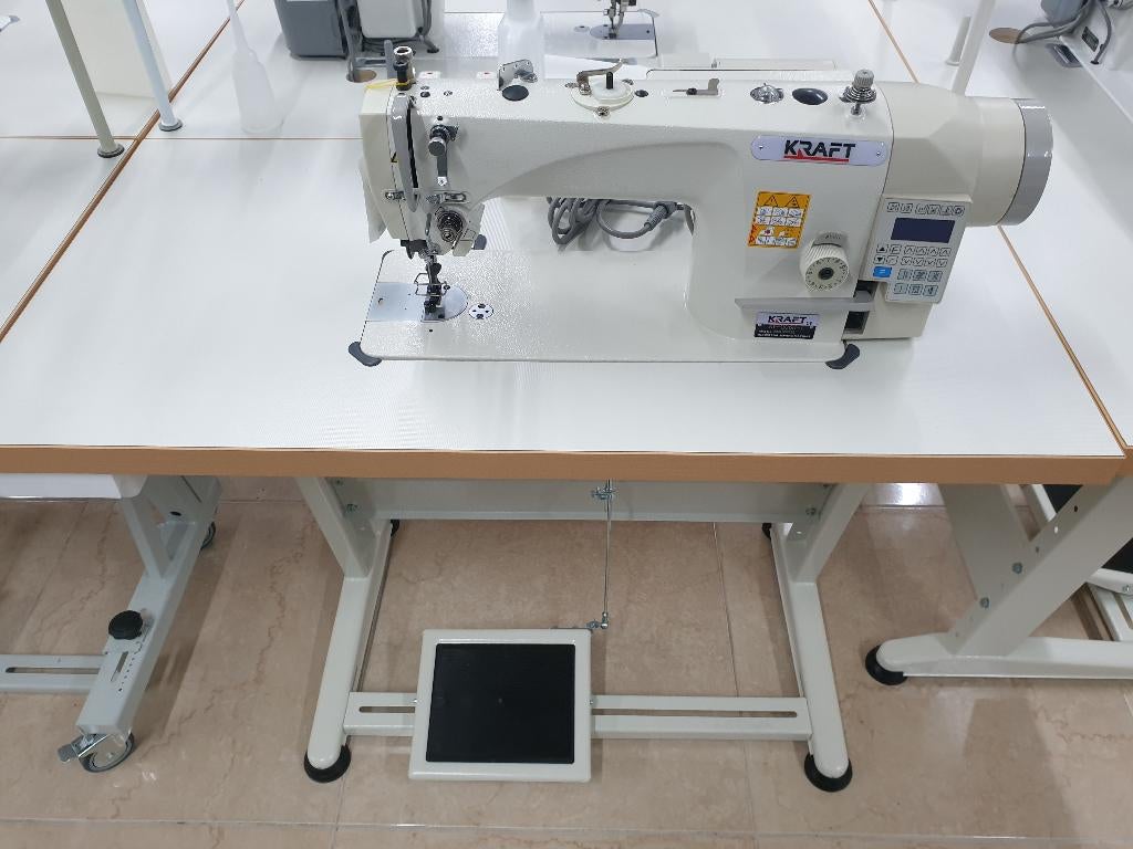 KRAFFT 206 - 3 VOUDIG TRANSPORT LEERMACHINE NIEUW 2, Nieuw, Naaimachine, Industrieel, Ophalen