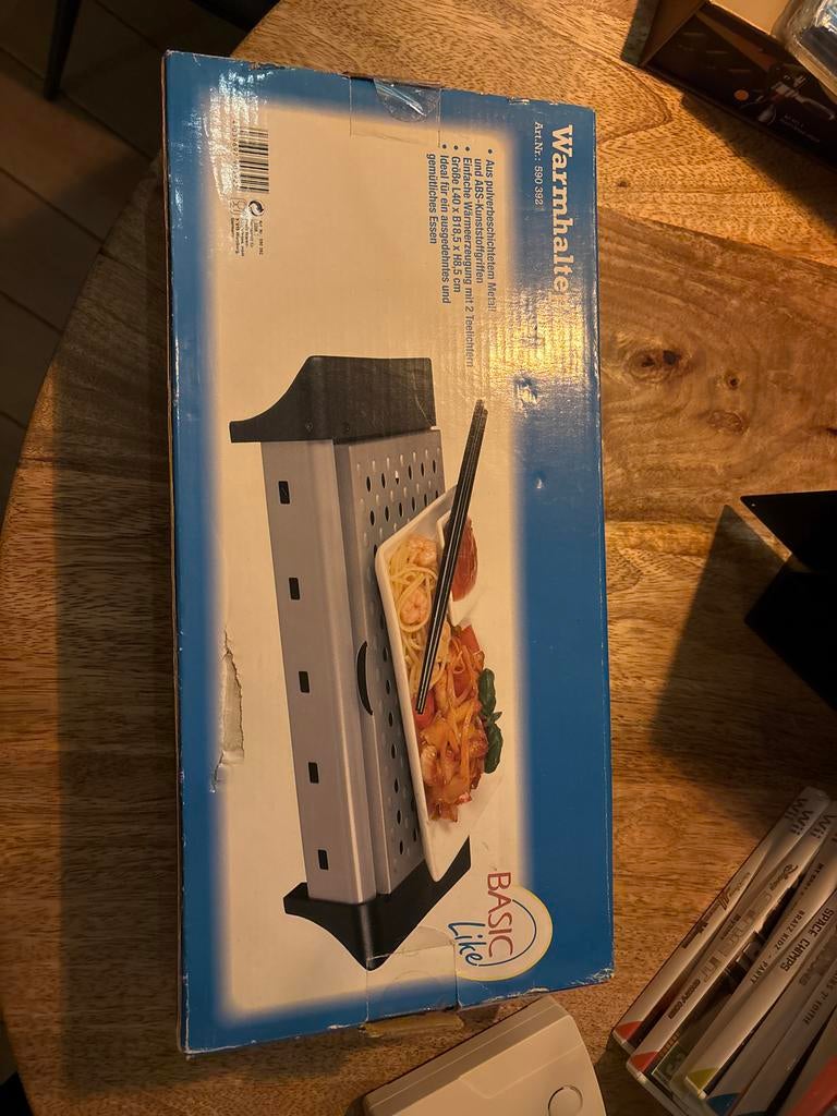 Warmhoudplaat Basic Line, Ophalen of Verzenden, Gebruikt