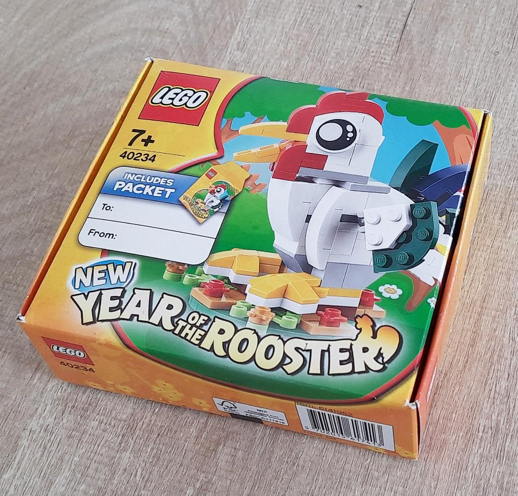 Lego 40234 (Year of the Rooster - 2017) ZEER ZELDZAME SET., Ophalen of Verzenden, Nieuw, Complete set, Lego