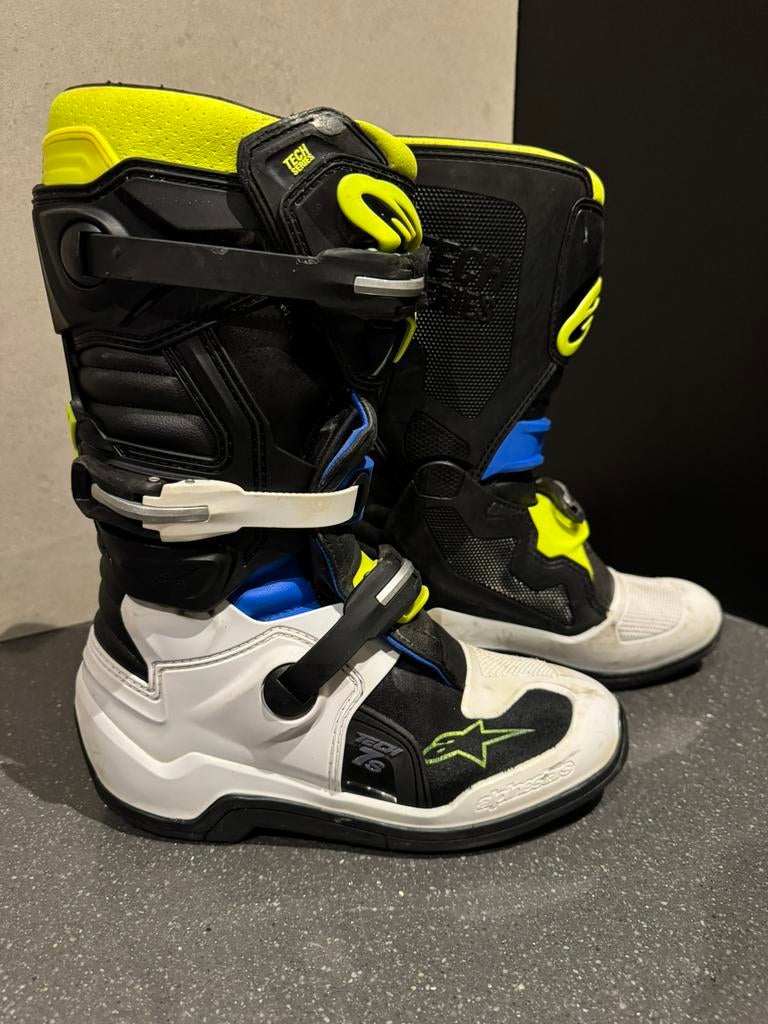 Alpinestars Tech 7S Motocross Laarzen – Maat 42, Ophalen of Verzenden, Tweedehands, Laarzen