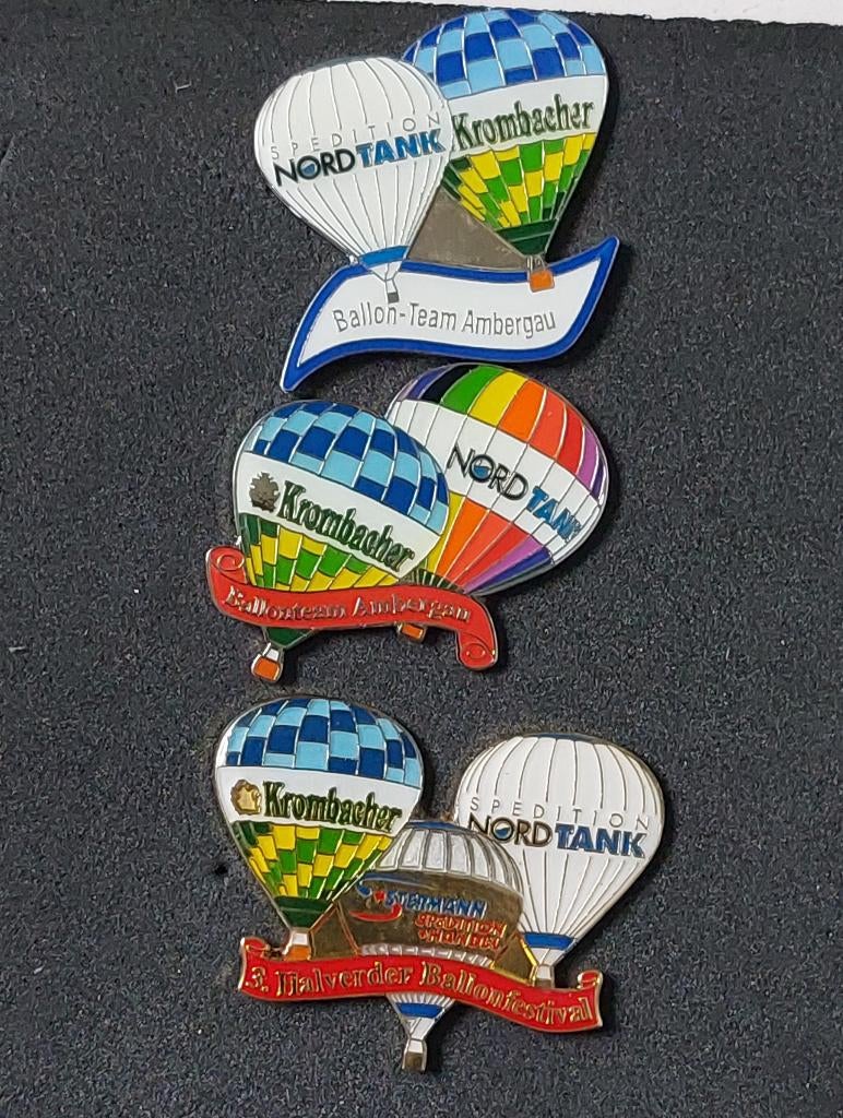 Pin ballon bier KROMBACHER 4, Ophalen, Gebruikt