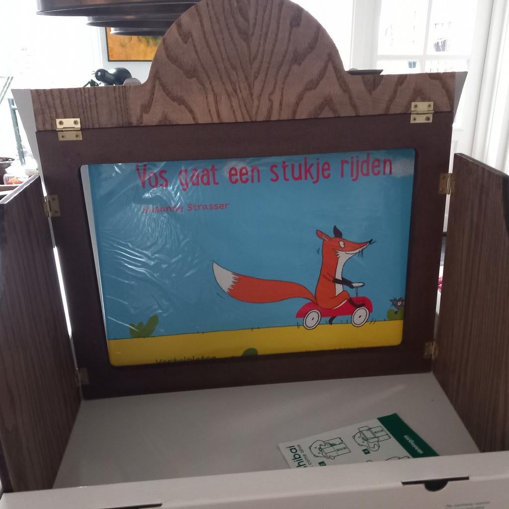 Kamishibai nieuw in doos met 9 vertelplaatboeken, Verzenden, Nieuw, Fictie algemeen