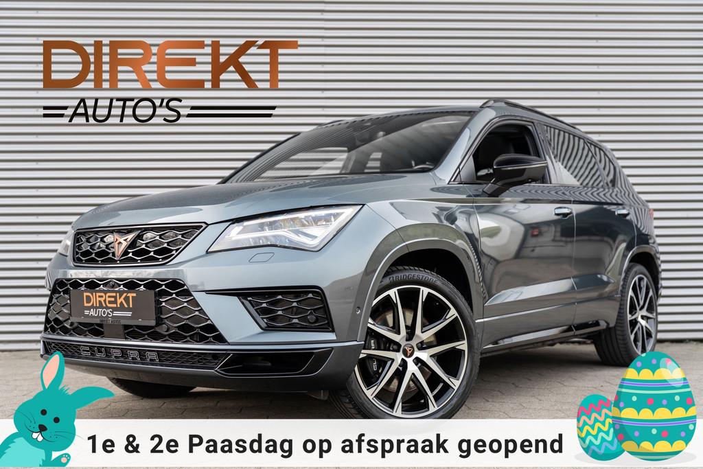 CUPRA Ateca 2.0 TSI 4DRIVE PANO BEATS 360 CAMERA KEYLESS, Automaat, Gebruikt, Zwart, 4 cilinders