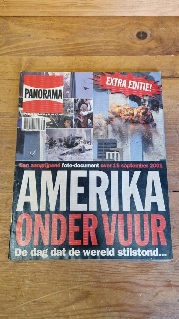 Panorama 9-11 twin towers new york, Ophalen of Verzenden, Muziek, Film of Tv