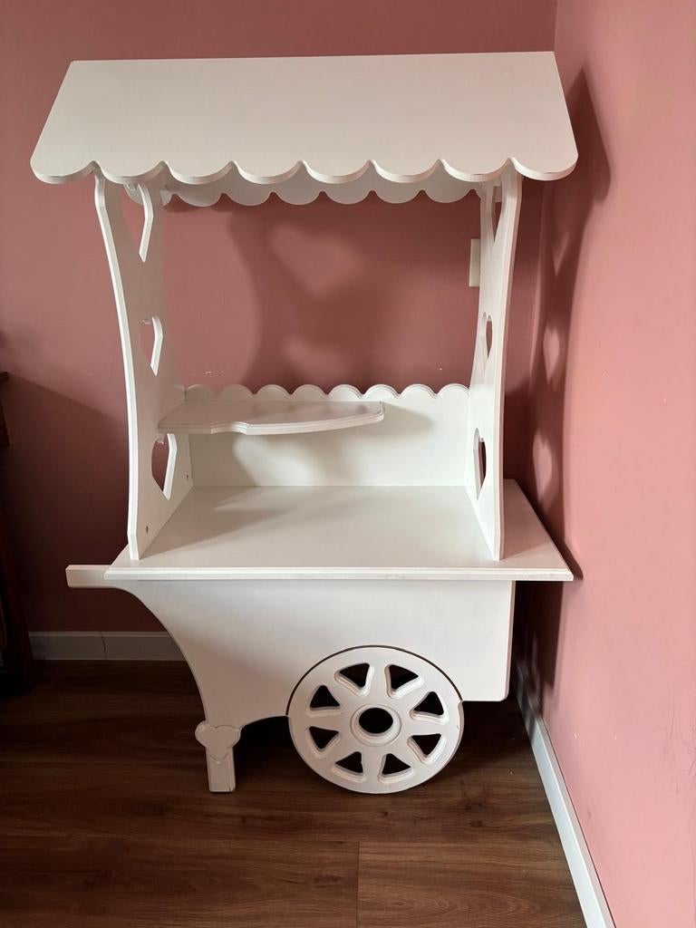 Snoepkar / Sweet Cart voor Feestjes en Evenementen 135€, Ophalen, Gebruikt